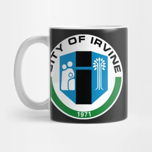 Irvine, California Flag Decal Mug